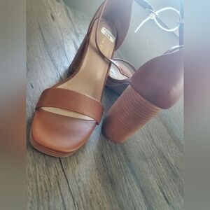 Madden Girl platform open toe heels